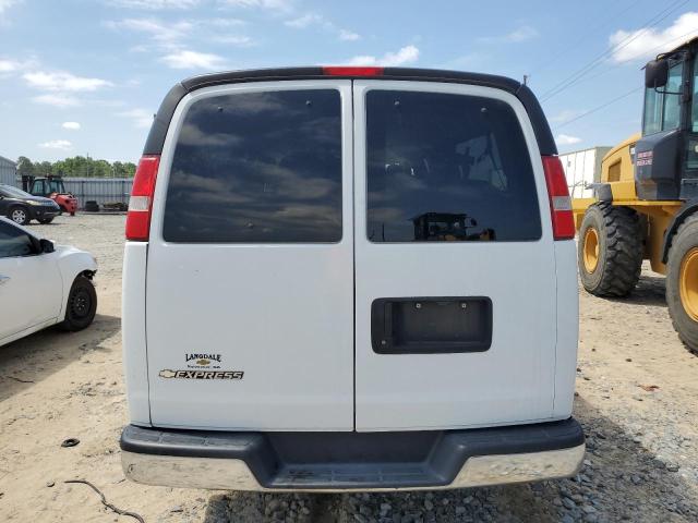 1GAZGPFG0H1175234 - 2017 CHEVROLET EXPRESS G3 LT WHITE photo 6