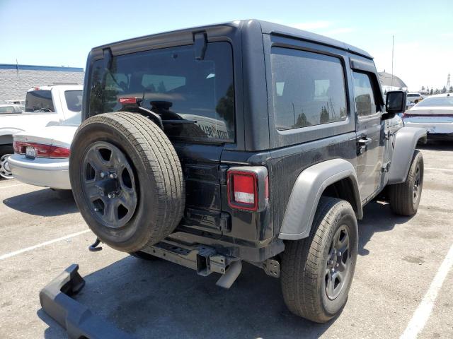 1C4GJXAG2MW832118 - 2021 JEEP WRANGLER SPORT BLACK photo 3