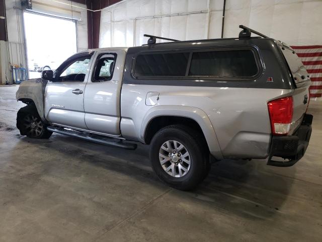 5TFSZ5AN1GX028624 - 2016 TOYOTA TACOMA ACCESS CAB ვერცხლისფერი ფოტო 2