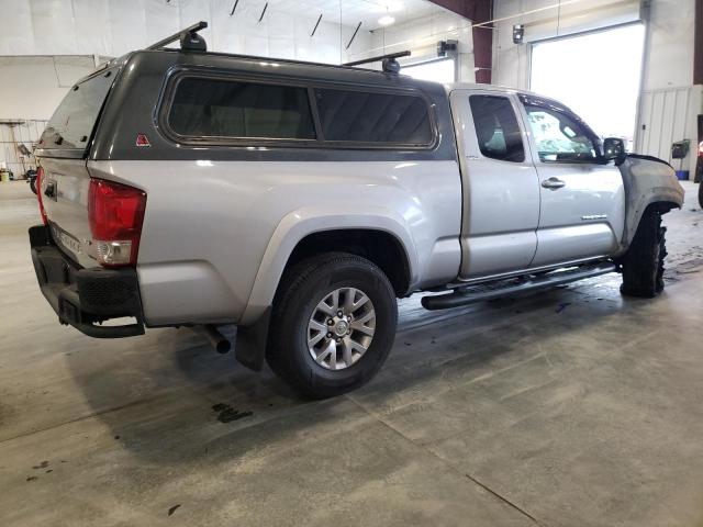 5TFSZ5AN1GX028624 - 2016 TOYOTA TACOMA ACCESS CAB ვერცხლისფერი ფოტო 3