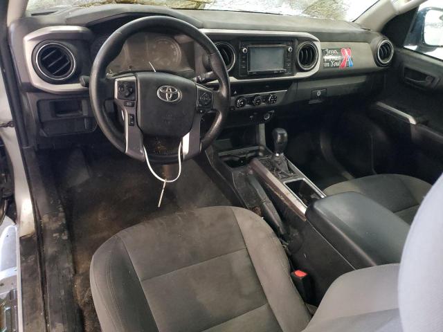 5TFSZ5AN1GX028624 - 2016 TOYOTA TACOMA ACCESS CAB ვერცხლისფერი ფოტო 8