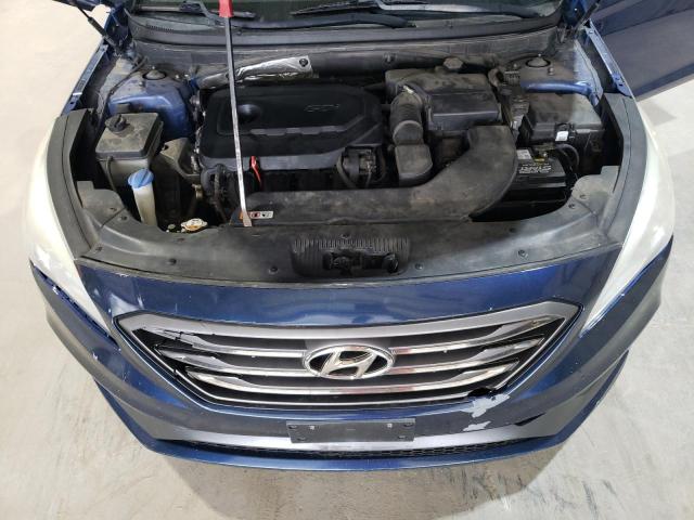 5NPE34AF0FH037245 - 2015 HYUNDAI SONATA SPORT BLUE photo 11