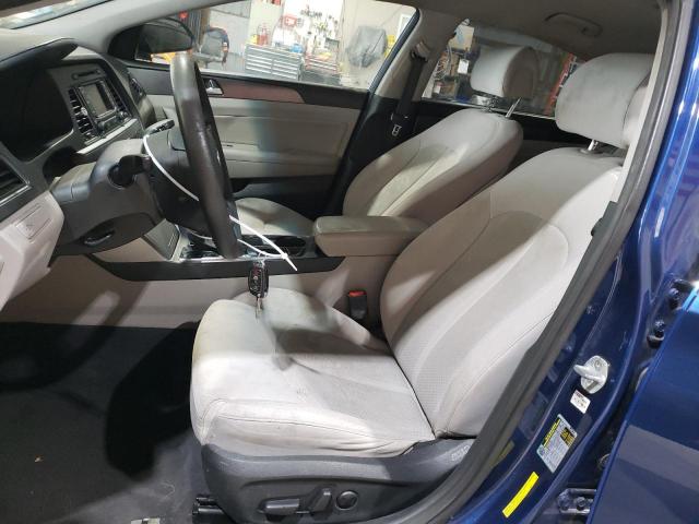 5NPE34AF0FH037245 - 2015 HYUNDAI SONATA SPORT BLUE photo 7
