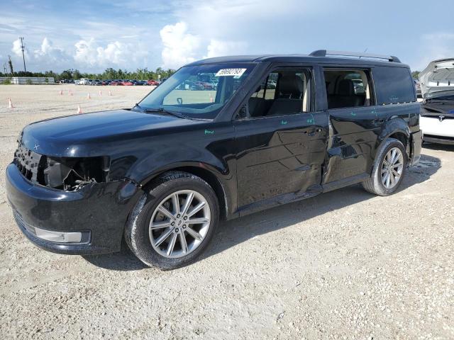 2FMGK5D8XJBA09726 - 2018 FORD FLEX LIMITED BLACK photo 1