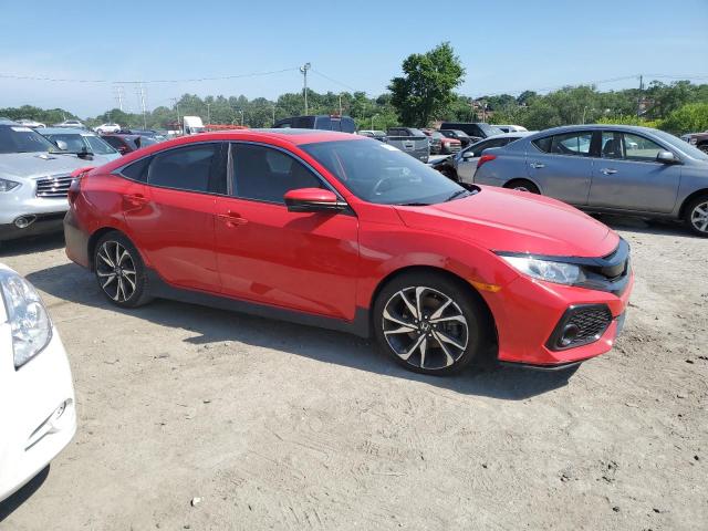 2HGFC1E54HH701869 - 2017 HONDA CIVIC SI RED photo 4