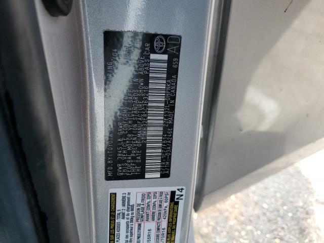 2T1KR32E85C363216 - 2005 TOYOTA COROLLA MA XR SILVER photo 12