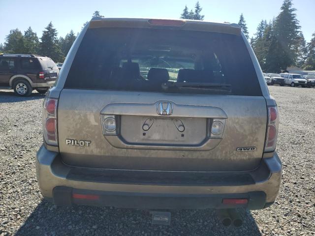 2HKYF186X6H546607 - 2006 HONDA PILOT EX GOLD photo 6