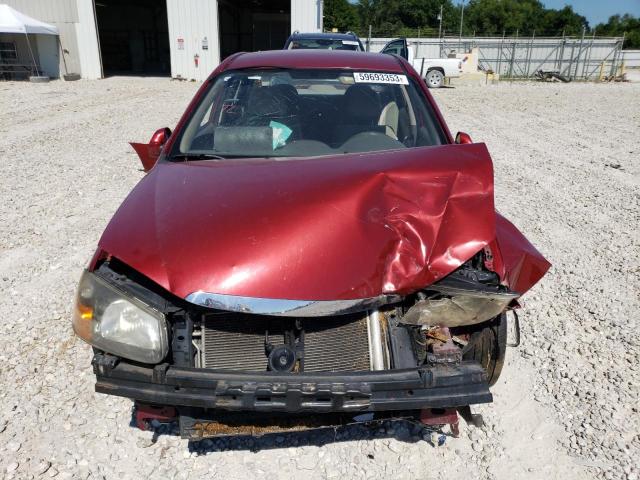 KNAFE222995665353 - 2009 KIA SPECTRA EX RED photo 5