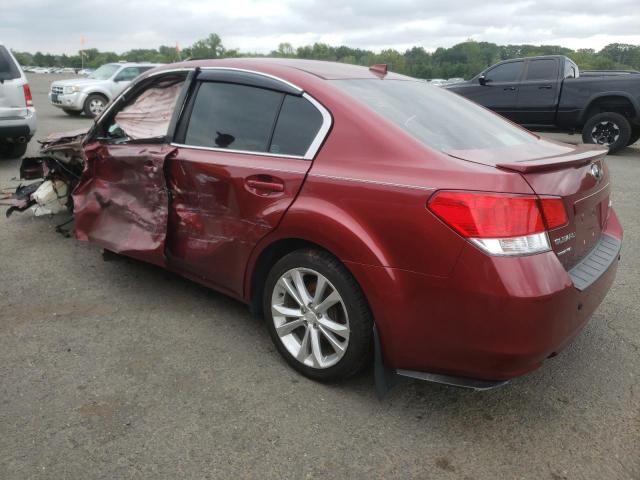 4S3BMBK68D3006112 - 2013 SUBARU LEGACY 2.5I LIMITED RED photo 2