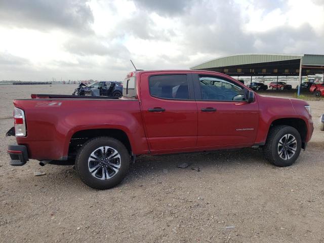 1GCGSDEN6N1109407 - 2022 CHEVROLET COLORADO Z71 RED photo 3