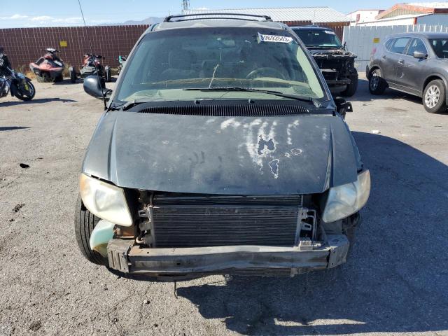 1D8GP45R17B181960 - 2007 DODGE CARAVAN SXT BLUE photo 5