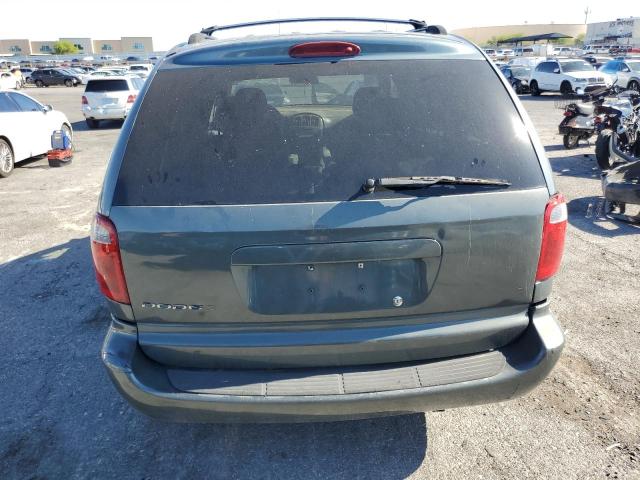 1D8GP45R17B181960 - 2007 DODGE CARAVAN SXT BLUE photo 6