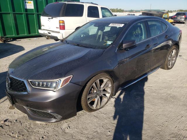 19UUB2F48KA008153 - 2019 ACURA TLX TECHNOLOGY GRAY photo 2