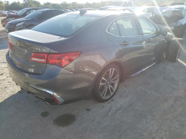19UUB2F48KA008153 - 2019 ACURA TLX TECHNOLOGY GRAY photo 4