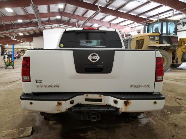 1N6AA0EC1AN320837 - 2010 NISSAN TITAN XE WHITE photo 6