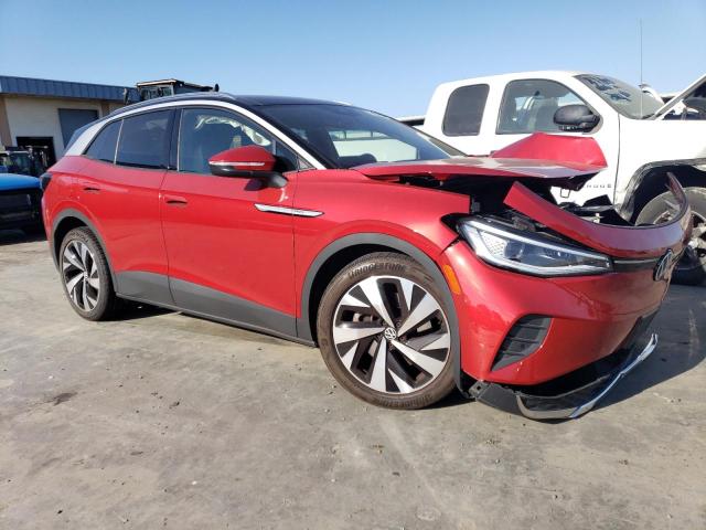 WVGKMPE21MP060071 - 2021 VOLKSWAGEN ID.4 PRO S წითელი ფოტო 4