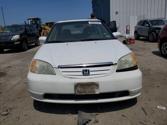 2HGES26713H569893 - 2003 HONDA CIVIC EX WHITE photo 5