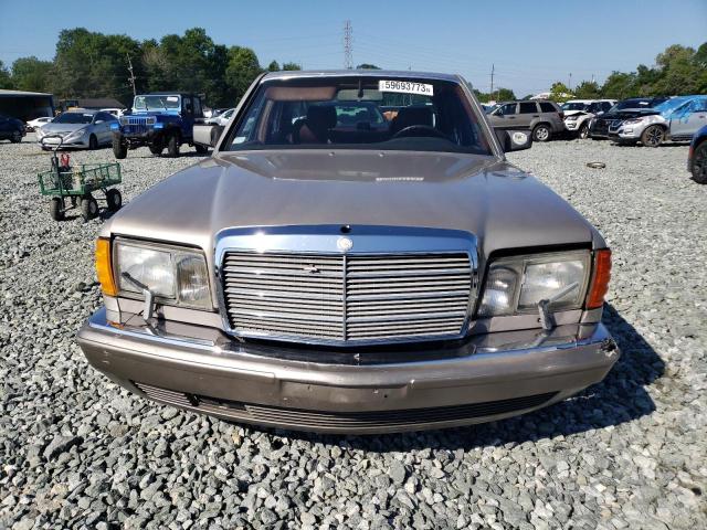 WDBCA24D2KA474434 - 1989 MERCEDES-BENZ 300 SE GRAY photo 5