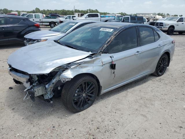 4T1KZ1AK1PU079942 - 2023 TOYOTA CAMRY TRD SILVER photo 1