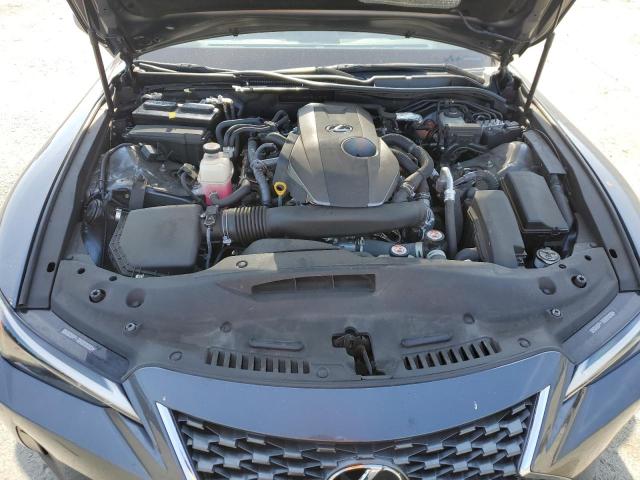 JTHCA1D26M5116757 - 2021 LEXUS IS 300 GRAY photo 11