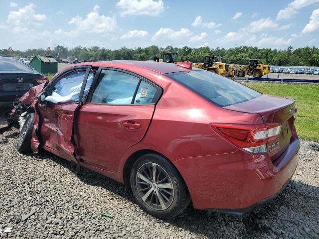 4S3GKAD68L3603729 - 2020 SUBARU IMPREZA PREMIUM BURGUNDY photo 2