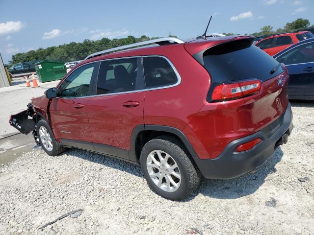 1C4PJLCB6FW518291 - 2015 JEEP CHEROKEE LATITUDE BURGUNDY photo 2