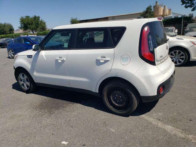 KNDJN2A23K7665924 - 2019 KIA SOUL WHITE photo 2