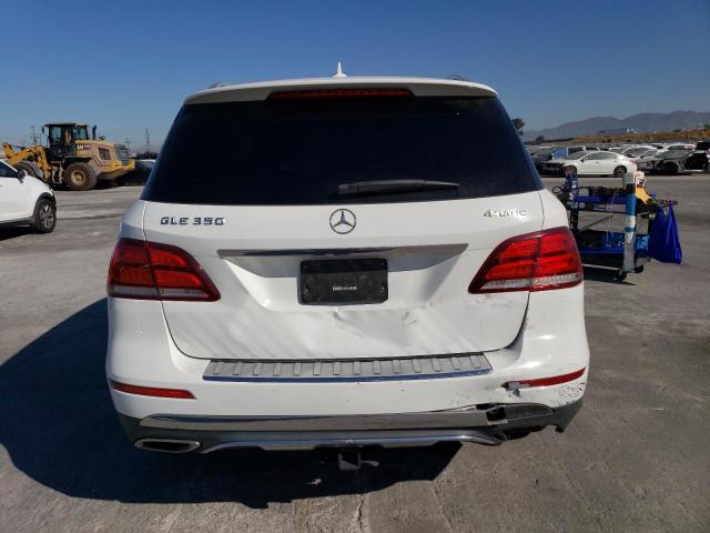 4JGDA5HB4GA713288 - 2016 MERCEDES-BENZ GLE 350 4MATIC WHITE photo 6