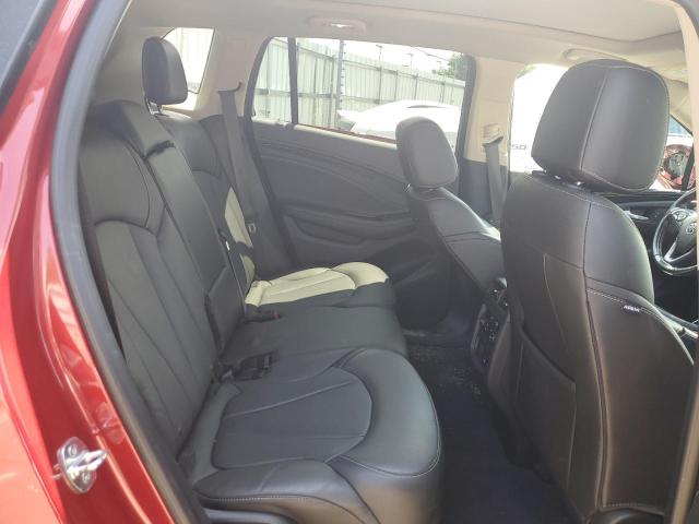 LRBFXBSA4HD092059 - 2017 BUICK ENVISION ESSENCE წითელი ფოტო 10