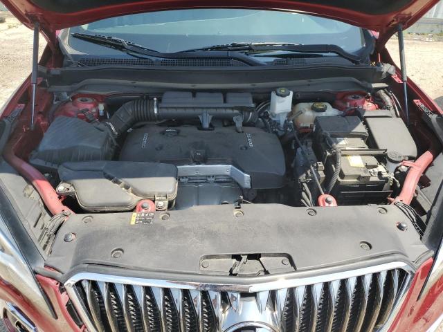 LRBFXBSA4HD092059 - 2017 BUICK ENVISION ESSENCE წითელი ფოტო 11