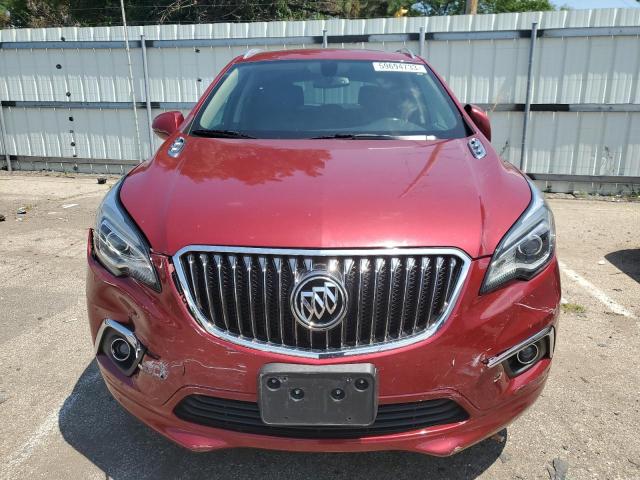 LRBFXBSA4HD092059 - 2017 BUICK ENVISION ESSENCE RED photo 5