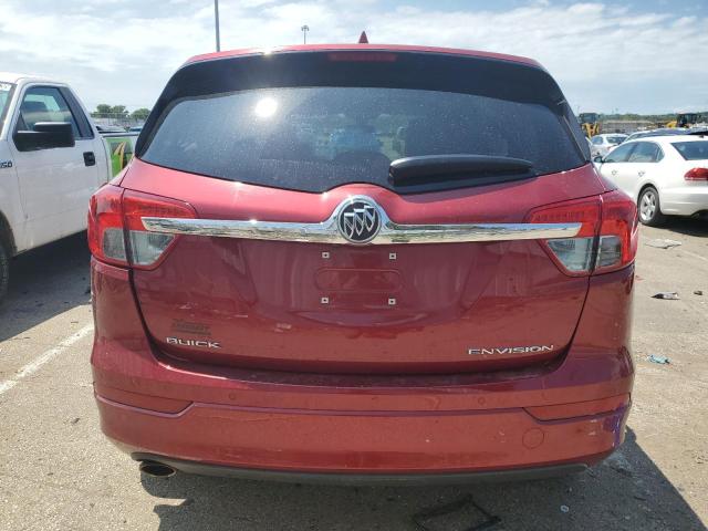 LRBFXBSA4HD092059 - 2017 BUICK ENVISION ESSENCE RED photo 6