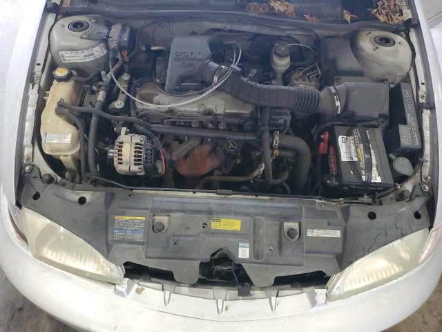 1G1JC524417376470 - 2001 CHEVROLET CAVALIER BASE SILVER photo 11