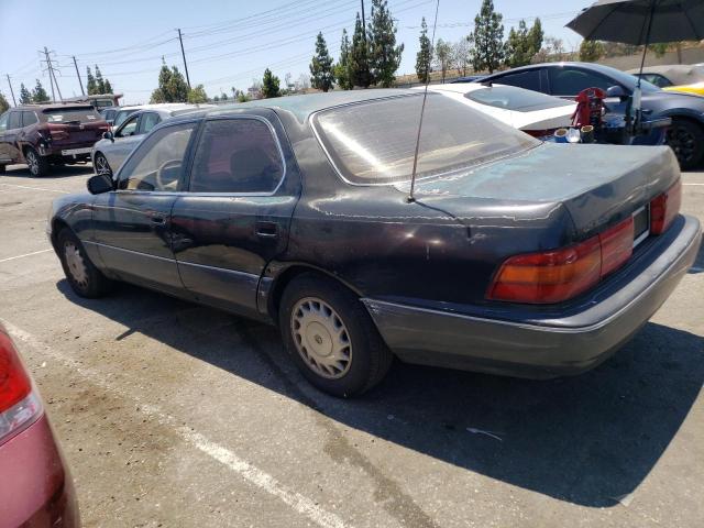 JT8UF11E8M0057003 - 1991 LEXUS LS 400 GREEN photo 2