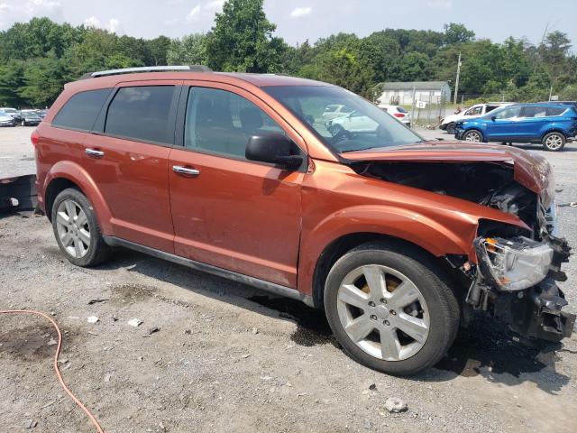 3C4PDCAB3ET316619 - 2014 DODGE JOURNEY SE ORANGE photo 4