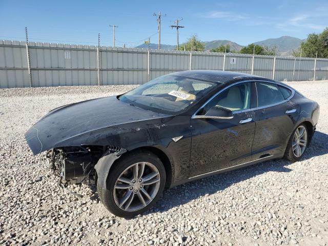5YJSA1CG7DFP07432 - 2013 TESLA MODEL S BLACK photo 1