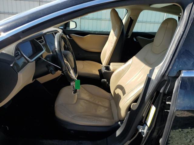 5YJSA1CG7DFP07432 - 2013 TESLA MODEL S BLACK photo 7