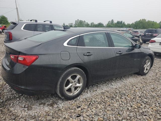 1G1ZB5ST6HF222114 - 2017 CHEVROLET MALIBU LS فحمي صورة 3