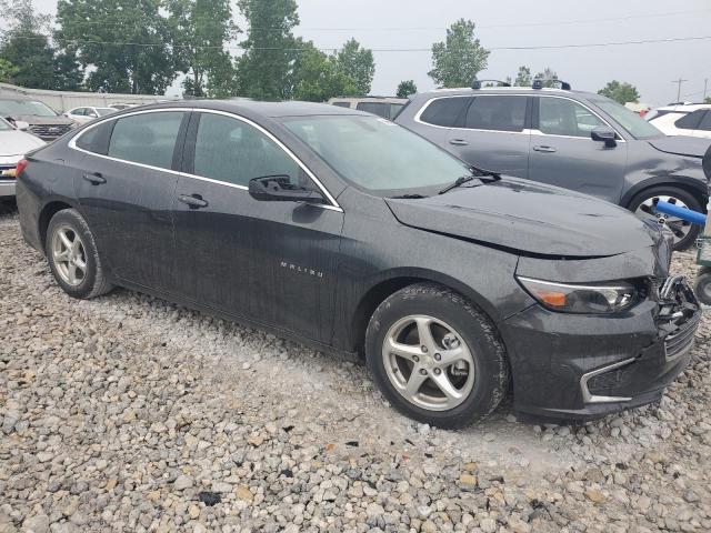 1G1ZB5ST6HF222114 - 2017 CHEVROLET MALIBU LS فحمي صورة 4