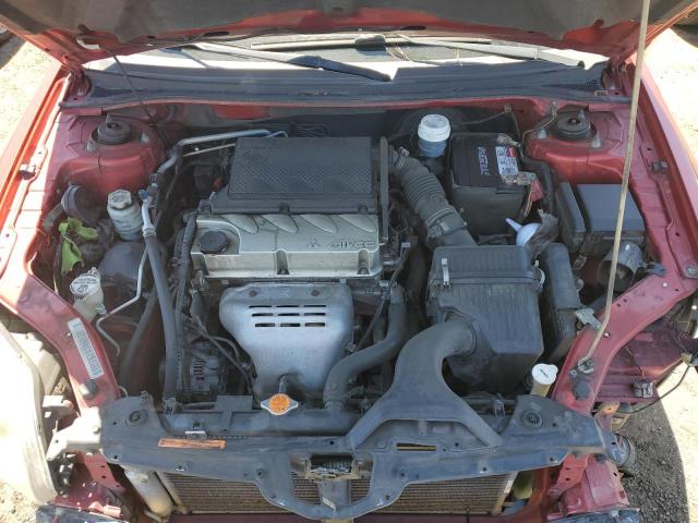 4A32B2FF2CE018983 - 2012 MITSUBISHI GALANT FE RED photo 11