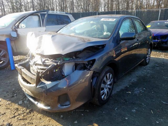 2T1BU4EE8DC988097 - 2013 TOYOTA COROLLA BASE  photo 2