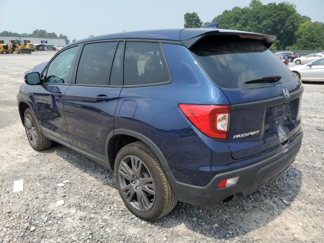 5FNYF8H51MB031975 - 2021 HONDA PASSPORT EXL أزرق صورة 2