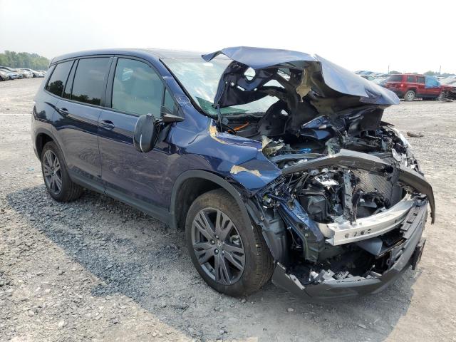 5FNYF8H51MB031975 - 2021 HONDA PASSPORT EXL أزرق صورة 4