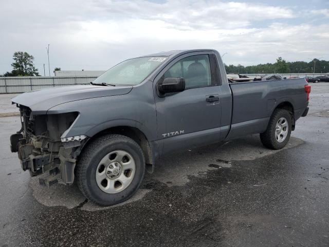 1N6AA1R72HN526763 - 2017 NISSAN TITAN S GRAY photo 1