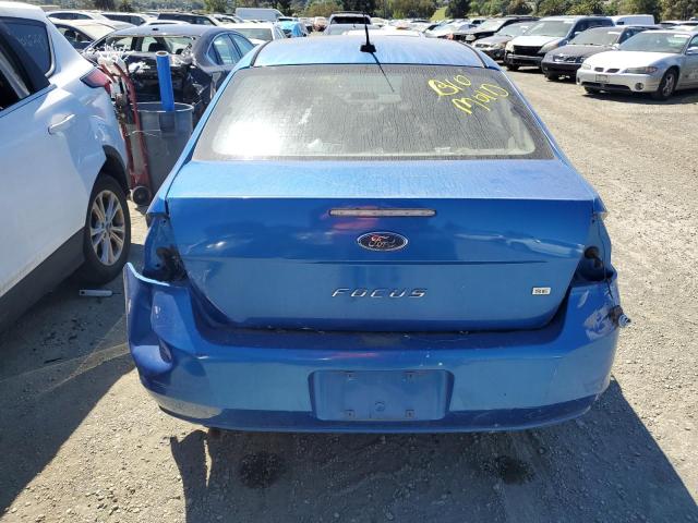 1FAHP3FN3AW282187 - 2010 FORD FOCUS SE BLUE photo 6