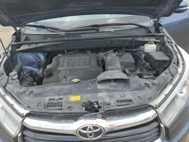 5TDJKRFH5FS155083 - 2015 TOYOTA HIGHLANDER XLE BLUE photo 12