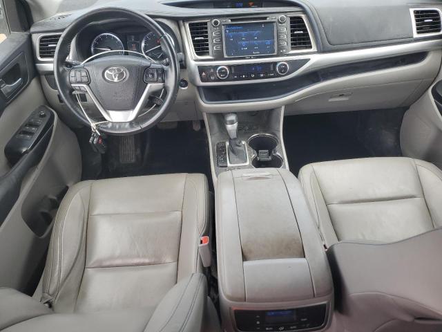 5TDJKRFH5FS155083 - 2015 TOYOTA HIGHLANDER XLE BLUE photo 8