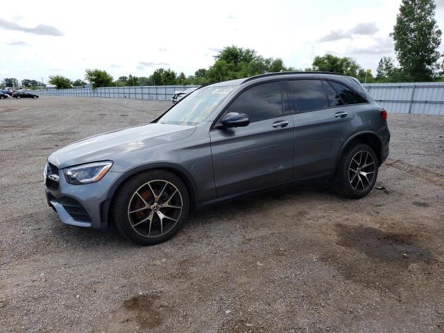 W1N0G8EB6NV327025 - 2022 MERCEDES-BENZ GLC 300 4MATIC GRAY photo 1