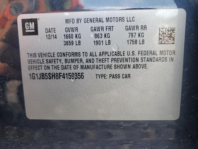 1G1JB5SH8F4159356 - 2015 CHEVROLET SONIC LS 蓝色 照片 13