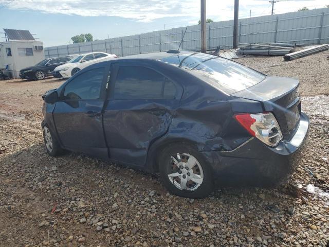 1G1JB5SH8F4159356 - 2015 CHEVROLET SONIC LS 蓝色 照片 2